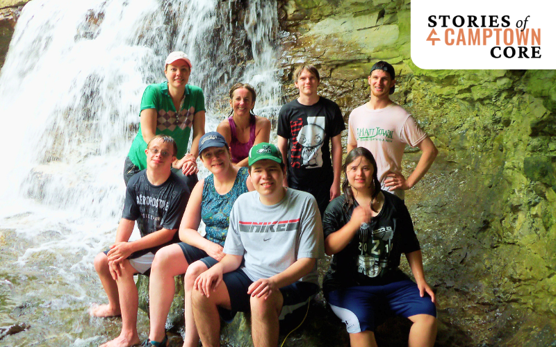 Students with Camptown enjoy purposeful outdoor adventures at any age and ability.